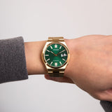 Buy Shop Citizen Tsuyosa Automatic Green Dial Gold Steel Strap Watch For Men - NJ0152-51X USA Online