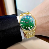 Buy Shop Citizen Tsuyosa Automatic Green Dial Gold Steel Strap Watch For Men - NJ0152-51X USA Online