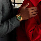 Buy Shop Citizen Tsuyosa Automatic Green Dial Gold Steel Strap Watch For Men - NJ0152-51X USA Online