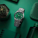 Buy Shop Citizen Tsuyosa Automatic Green Dial Silver Steel Strap Watch For Men - NJ0150-81X USA Online