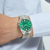 Buy Shop Citizen Tsuyosa Automatic Green Dial Silver Steel Strap Watch For Men - NJ0150-81X USA Online