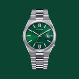 Buy Shop Citizen Tsuyosa Automatic Green Dial Silver Steel Strap Watch For Men - NJ0150-81X USA Online