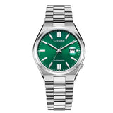 Buy Shop Citizen Tsuyosa Automatic Green Dial Silver Steel Strap Watch For Men - NJ0150-81X USA Online