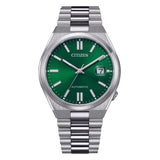 Buy Shop Citizen Tsuyosa Automatic Green Dial Silver Steel Strap Watch For Men - NJ0150-81X USA Online