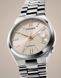 Buy Shop Citizen Tsuyosa Automatic Oatmeal White Dial Silver Steel Strap Watch For Men - NJ0151-88W USA Online