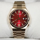 Buy Shop Citizen Tsuyosa Automatic Red Dial Gold Steel Strap Watch For Men - NJ0153-82X USA Online