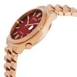 Buy Shop Citizen Tsuyosa Automatic Red Dial Gold Steel Strap Watch For Men - NJ0153-82X USA Online