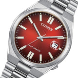 Buy Shop Citizen Tsuyosa Automatic Red Dial Silver Steel Strap Watch For Men - NJ0150-56W USA Online