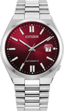 Buy Shop Citizen Tsuyosa Automatic Red Dial Silver Steel Strap Watch For Men - NJ0150-56W USA Online