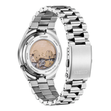 Buy Shop Citizen Tsuyosa Automatic Salmon Orange Dial Silver Steel Strap Watch For Men - NJ0159-86Z USA Online