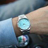 Buy Shop Citizen Tsuyosa Automatic Turquoise Dial Silver Steel Strap Watch For Men - NJ0151-88M USA Online