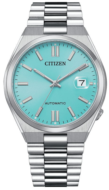 Buy Shop Citizen Tsuyosa Automatic Turquoise Dial Silver Steel Strap Watch For Men - NJ0151-88M USA Online