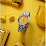 Buy Shop Citizen Tsuyosa Automatic Yellow Dial Silver Steel Strap Watch for Men - NJ0150-56Z USA Online