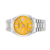 Buy Shop Citizen Tsuyosa Automatic Yellow Dial Silver Steel Strap Watch for Men - NJ0150-56Z USA Online