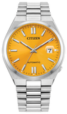 Buy Shop Citizen Tsuyosa Automatic Yellow Dial Silver Steel Strap Watch for Men - NJ0150-56Z USA Online