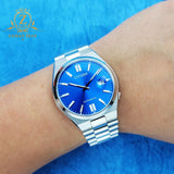 Buy Shop Citizen x Pantone Automatic Blue Dial Silver Steel Strap Watch For Men - NJ0158-89L USA Online