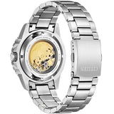 Buy Shop Citizen x Pantone Automatic Blue Dial Silver Steel Strap Watch For Men - NJ0158-89L USA Online