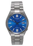 Buy Shop Citizen x Pantone Automatic Blue Dial Silver Steel Strap Watch For Men - NJ0158-89L USA Online