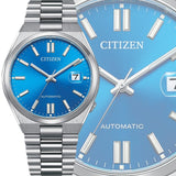Buy Shop Citizen x Pantone Automatic Blue Dial Silver Steel Strap Watch For Men - NJ0158-89L USA Online