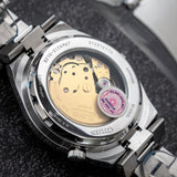 Citizen x Pantone Automatic Dreamy Pink Dial Silver Steel Strap Watch For Men - NJ0158-89X