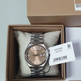 Citizen x Pantone Automatic Warm Sand Dial Silver Steel Strap Watch For Men - NJ0158-89Y