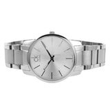 Buy Shop Calvin Klein City Silver Dial Silver Steel Strap Watch for Men - K2G21126 USA Online