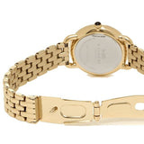 Buy Shop Coach Delancey Slim Silver Dial Gold Steel Strap Watch For Women - 14502782 USA Online