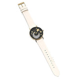 Buy Shop Coach Perry Black Dial White Leather Strap Watch for Women - 14503041 USA Online