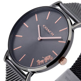 Buy Shop Coach Perry Grey Dial Grey Mesh Bracelet Watch for Women - 14503127 USA Online