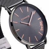 Buy Shop Coach Perry Grey Dial Grey Mesh Bracelet Watch for Women - 14503127 USA Online