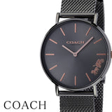 Buy Shop Coach Perry Grey Dial Grey Mesh Bracelet Watch for Women - 14503127 USA Online