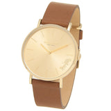 Buy Shop Coach Perry Gold Dial Brown Leather Strap Watch for Women - 14503331 USA Online