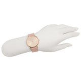 Buy Shop Coach Delancey Gold Dial Pink Leather Strap Watch for Women - 14503332 USA Online