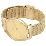 Buy Shop Coach Perry Gold Dial Gold Mesh Bracelet Watch for Women - 14503342 USA Online