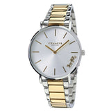 Buy Shop Coach Perry Silver Dial Two Tone Steel Strap Watch for Women - 14503347 USA Online