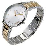 Buy Shop Coach Perry Silver Dial Two Tone Steel Strap Watch for Women - 14503347 USA Online