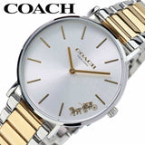Buy Shop Coach Perry Silver Dial Two Tone Steel Strap Watch for Women - 14503347 USA Online