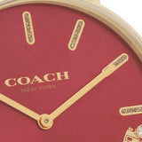 Buy Shop Coach Perry Red Dial Red Leather Strap Watch for Women - 14503852 USA Online