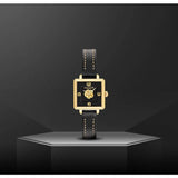 Buy Shop Coach Black Square Dial Black Leather Strap Watch for Women - 14503695 USA Online