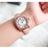 Buy Shop Coach Boyfriend Mother of Pearl White Dial Pink Leather Strap Watch for Women - 14503151 USA Online