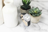 Buy Shop Coach Boyfriend Silver Dial Black Leather Strap Watch for Women - 14503152 USA Online