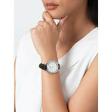Buy Shop Coach Boyfriend Silver Dial Black Leather Strap Watch for Women - 14503152 USA Online