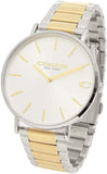 Buy Shop Coach Business Analog Silver Dial Two Tone Steel Strap Watch for Men - 14602432 USA Online