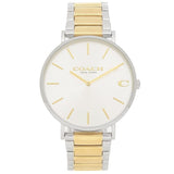 Buy Shop Coach Business Analog Silver Dial Two Tone Steel Strap Watch for Men - 14602432 USA Online