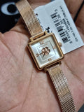 Buy Shop Coach Cass White Dial Rose Gold Mesh Bracelet Watch for Women - 14503698 USA Online