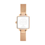 Buy Shop Coach Cass White Dial Rose Gold Mesh Bracelet Watch for Women - 14503698 USA Online