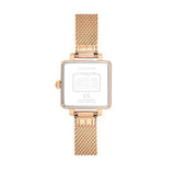 Buy Shop Coach Cass White Dial Rose Gold Mesh Bracelet Watch for Women - 14503698 USA Online