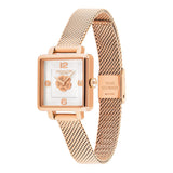 Buy Shop Coach Cass White Dial Rose Gold Mesh Bracelet Watch for Women - 14503698 USA Online
