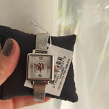Buy Shop Coach Cass White Dial Silver Mesh Bracelet Watch for Women - 14503697 USA Online