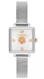 Buy Shop Coach Cass White Dial Silver Mesh Bracelet Watch for Women - 14503697 USA Online